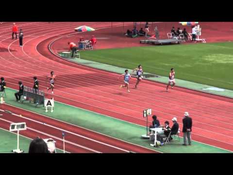 2016京都インカレ男子100m予選1組