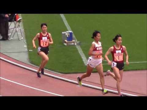 第94回関西学生陸上競技対校選手権大会　女子5000m決勝