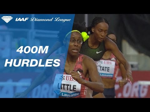 Shamier Little 53.41 Wins Women&#039;s 400m Hurdles - IAAF Diamond League Lausanne 2018