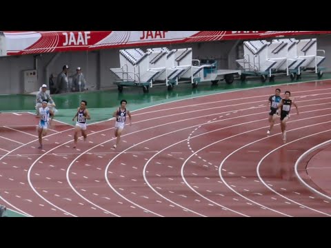 男子400mB決勝　U20日本選手権R01