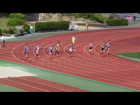 2019京都高校陸上市内ブロック予選　男子200m1～5組