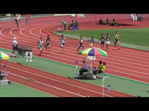 2017京都高校ユース陸上　2年男子100m準決勝1～3組