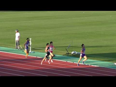 2017 東北高校陸上 男子4×400mR 予選4組