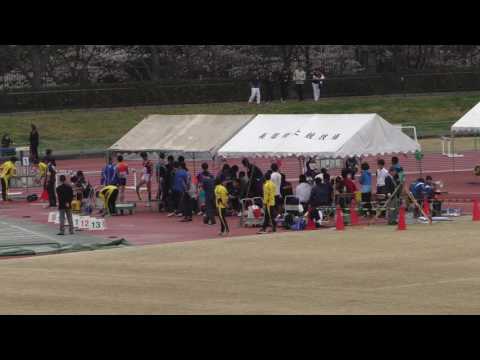 2017大阪インカレ　女子400mH　予選(3-2+2)　第１組