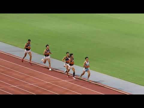 H30　日本インカレ　男子十種競技1500m　1組