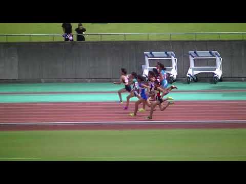 2017静岡ジュニアオリンピックC女子100ｍ決勝