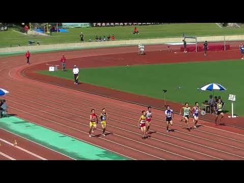 20170918_県高校新人大会_男子100m_準決勝2組