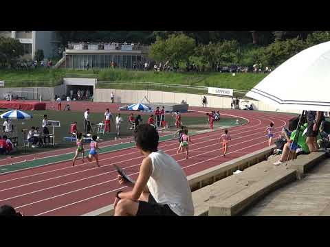 Women&#039;s 400m time-race１ Sae MIYAZONO 54.68 2019Twilight Games