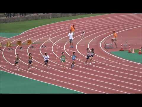 男子C（中学1年）100m　予選5組　～ジュニアオリンピック陸上　高知県選考会～