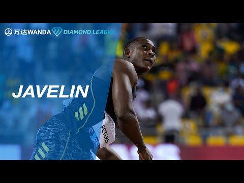 Anderson Peters smashes his PB with 93.07 in the men&#039;s javelin in Doha - Wanda Diamond League 2022