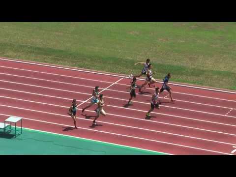 H29　千葉県中学総体　2年男子100m　準決勝3組