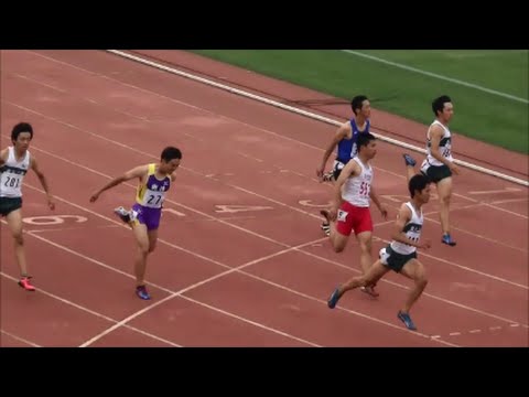群馬県陸上競技選手権2016 男子Ｂ100ｍ決勝
