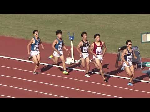 2018 関西学生陸上競技種目別選手権大会　男子800ｍ準決勝3組