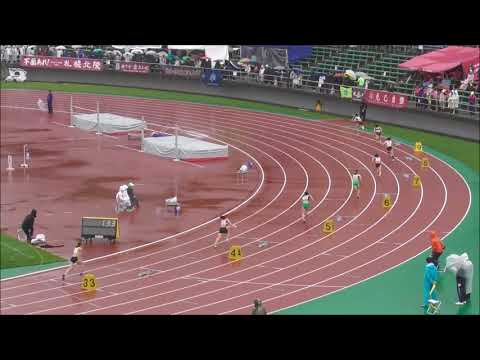 女子4×100mR_準決勝1組_第71回北海道高校陸上20180613