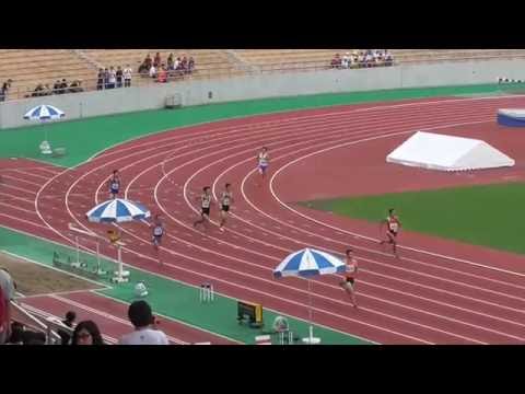 第51回全国高等専門学校体育大会陸上競技　男子400m　予選第1組　2016/8/25