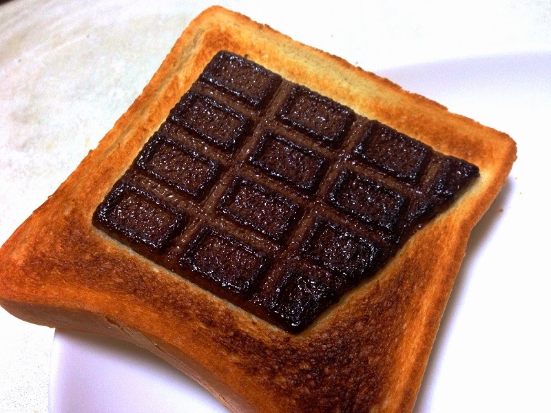 「トースト　チョコ」の画像検索結果
