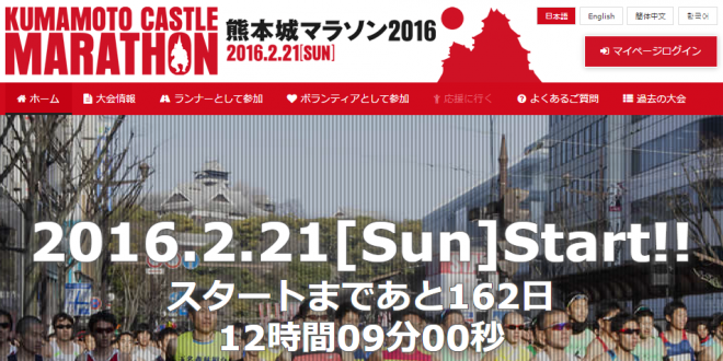 熊本城マラソン トップ画像