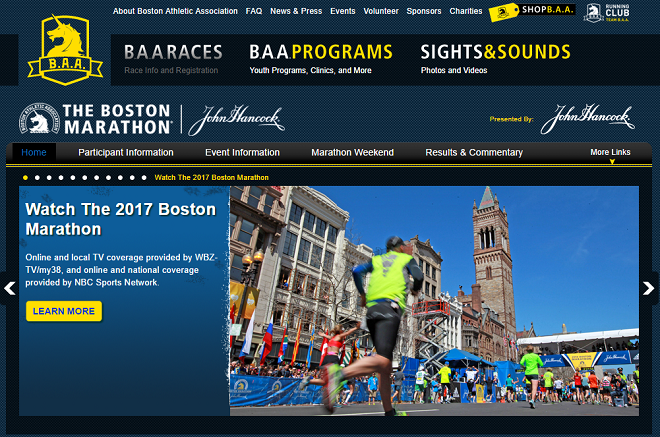 ボストンマラソン画像