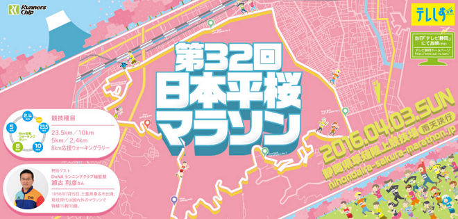 日本平桜マラソン 画像