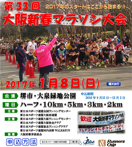 大阪新春マラソン画像
