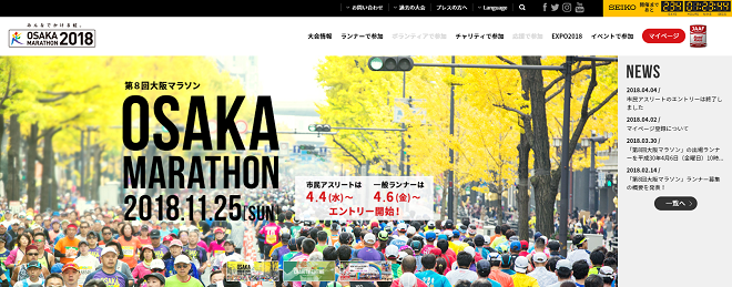大阪マラソン2018画像