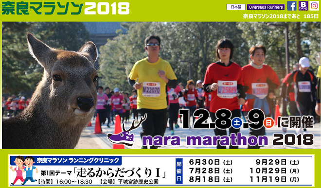 奈良マラソン2018画像