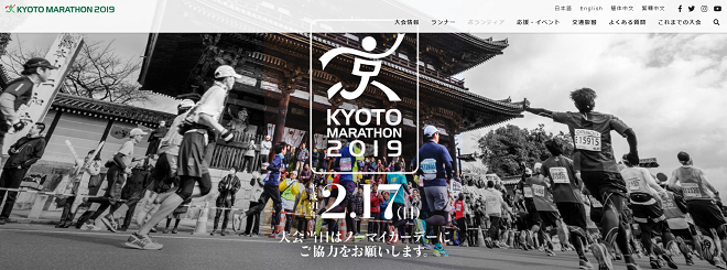 京都マラソン2019画像