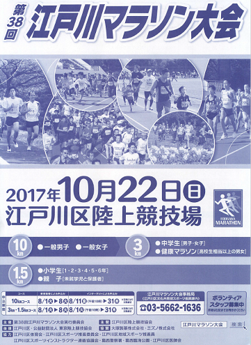 江戸川マラソン2017画像