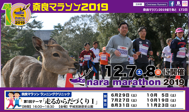 奈良マラソン2019画像