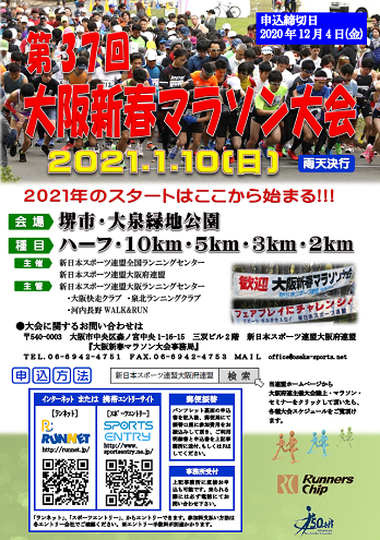 大阪新春マラソン2021