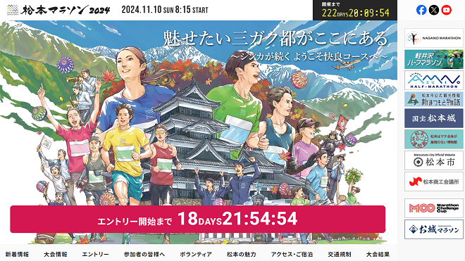 松本マラソン2024